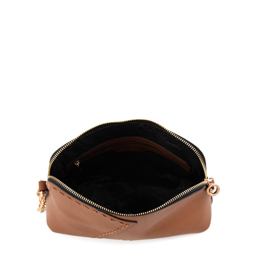 Cartera bandolera mediana biel café-3