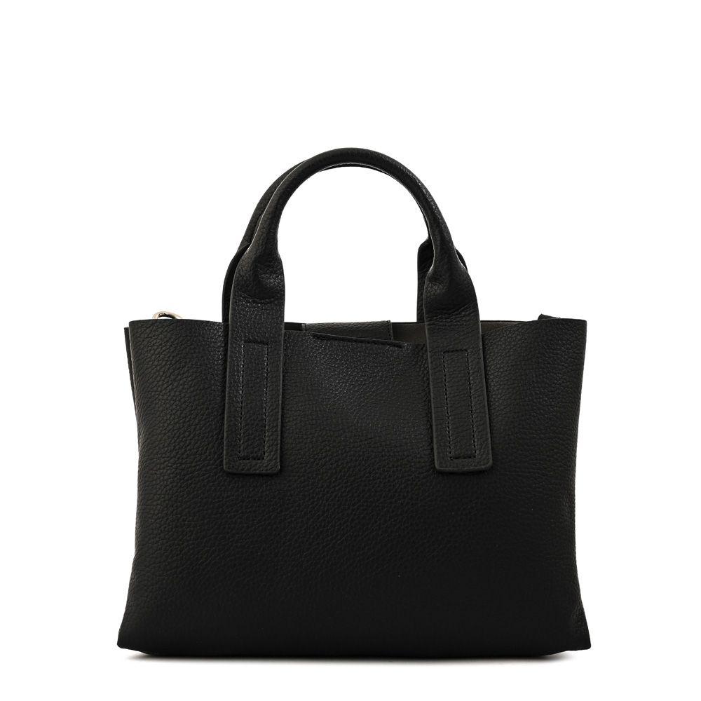 Cartera Dos Asas marlena mediana negro-2