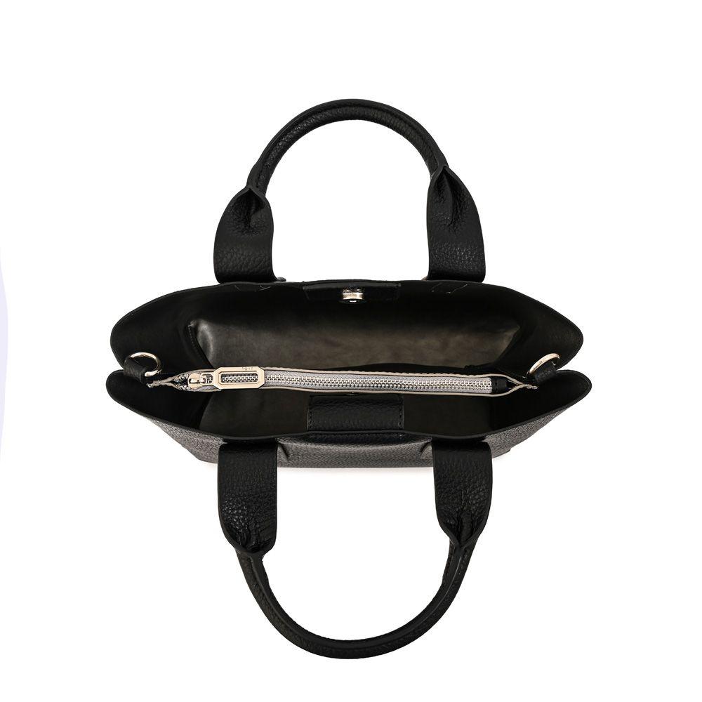 Cartera Dos Asas marlena mediana negro-3