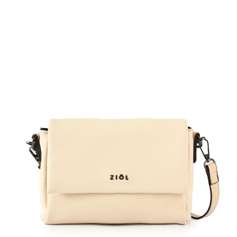Cartera bandolera pequeña nydia beige-1