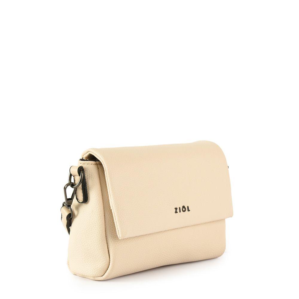 Cartera bandolera pequeña nydia beige-2