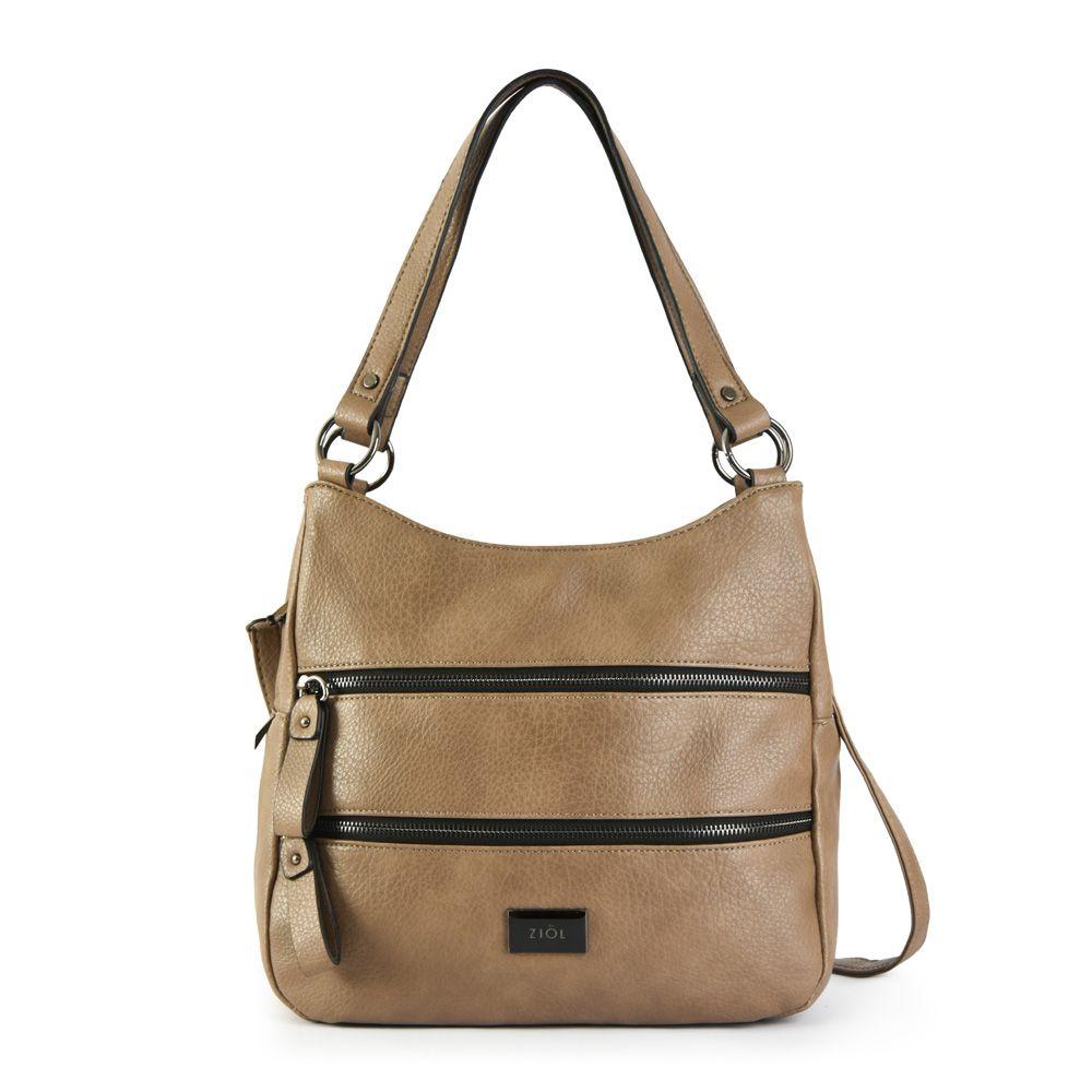 Dos Asas Mediana Catherine Taupe Oscuro-0