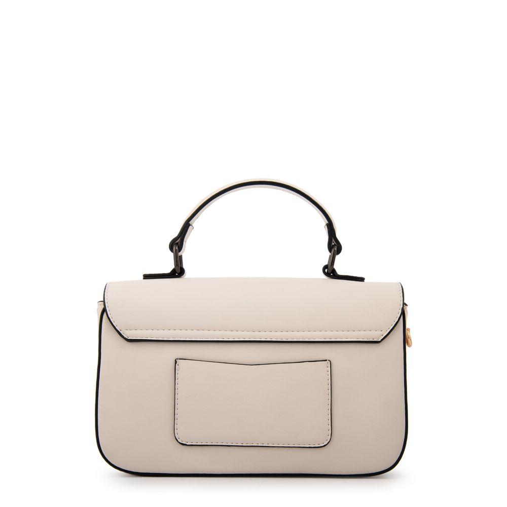 Cartera Bandolera con tapa sofy pequeña blanco-2