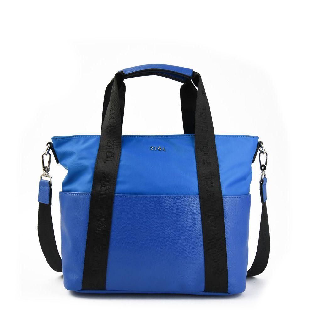 Kasadin Cartera Dos Asas Tres Divisiones Grande Azul-0