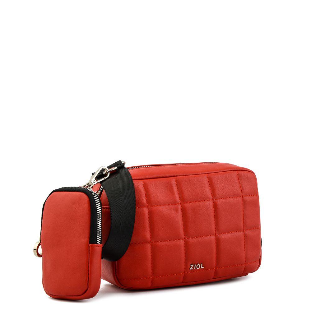 Bandolera Lavardin Pequeña Rojo Ziol-1