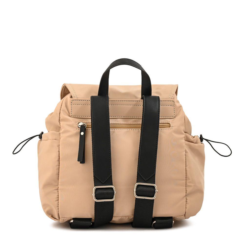 Mochila mediana luna beige-2