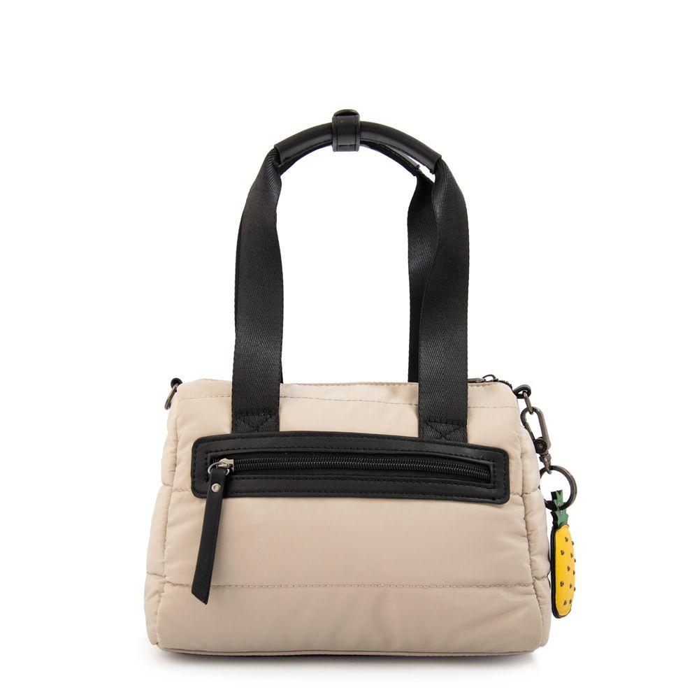 Cartera tote tiana pequeña beige-2