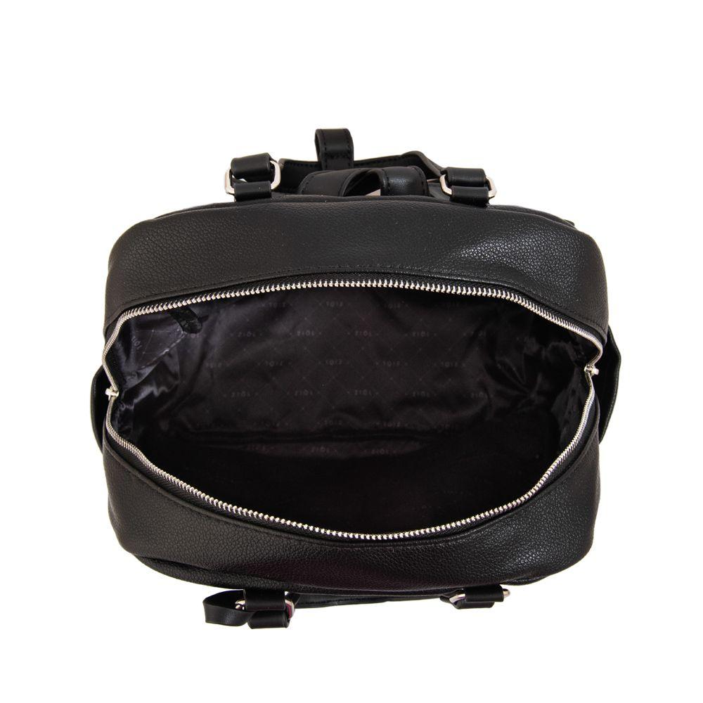 Mochila alisa mediana negro-3