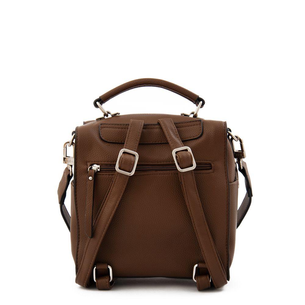 Mochila mediana hela café oscuro-2