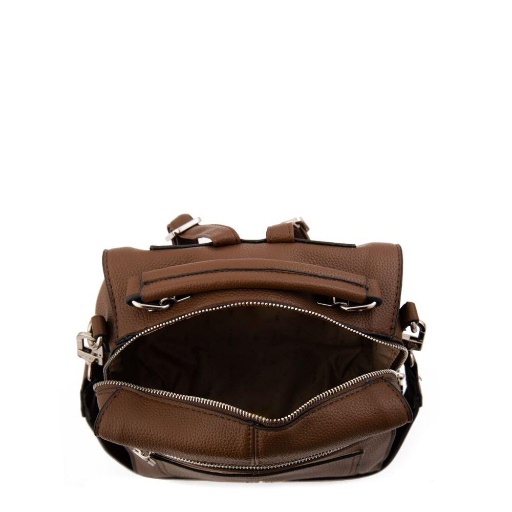 Mochila mediana hela café oscuro-3