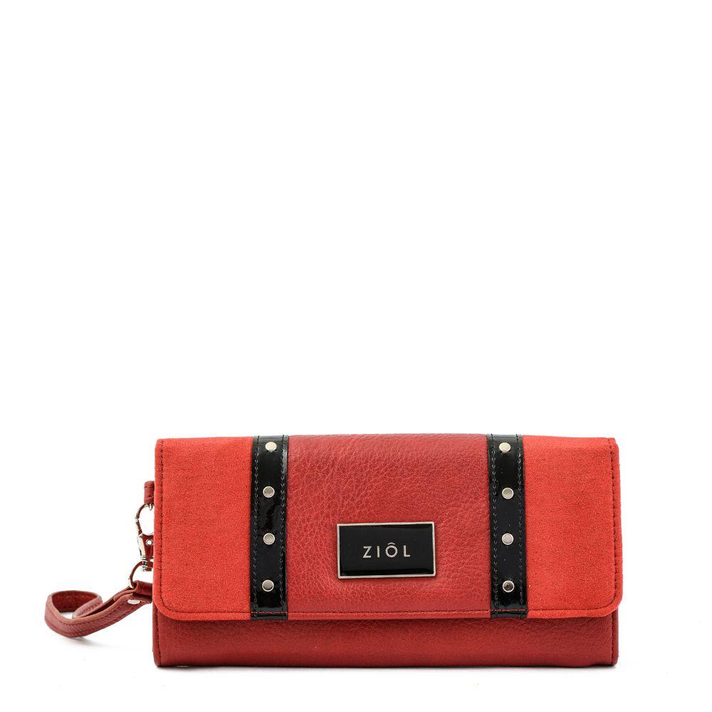 Billetera grande martuni rojo oscuro-0