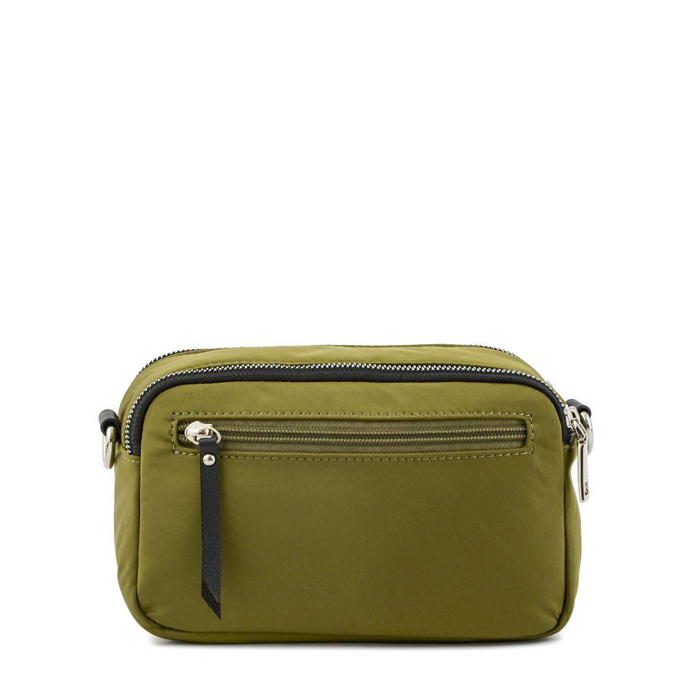 Cartera bandolera pequeña bouffi verde oliva-2