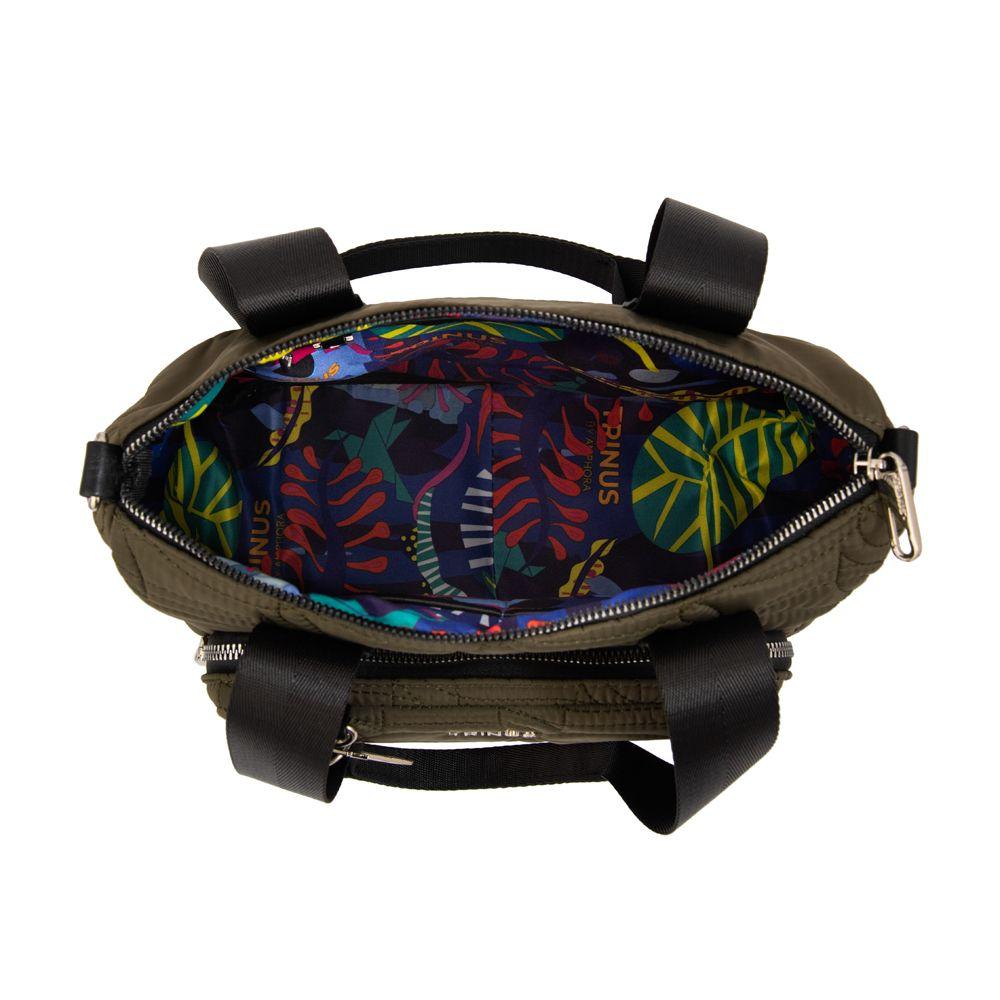 Cartera tote ivanca grande verde oliva-3