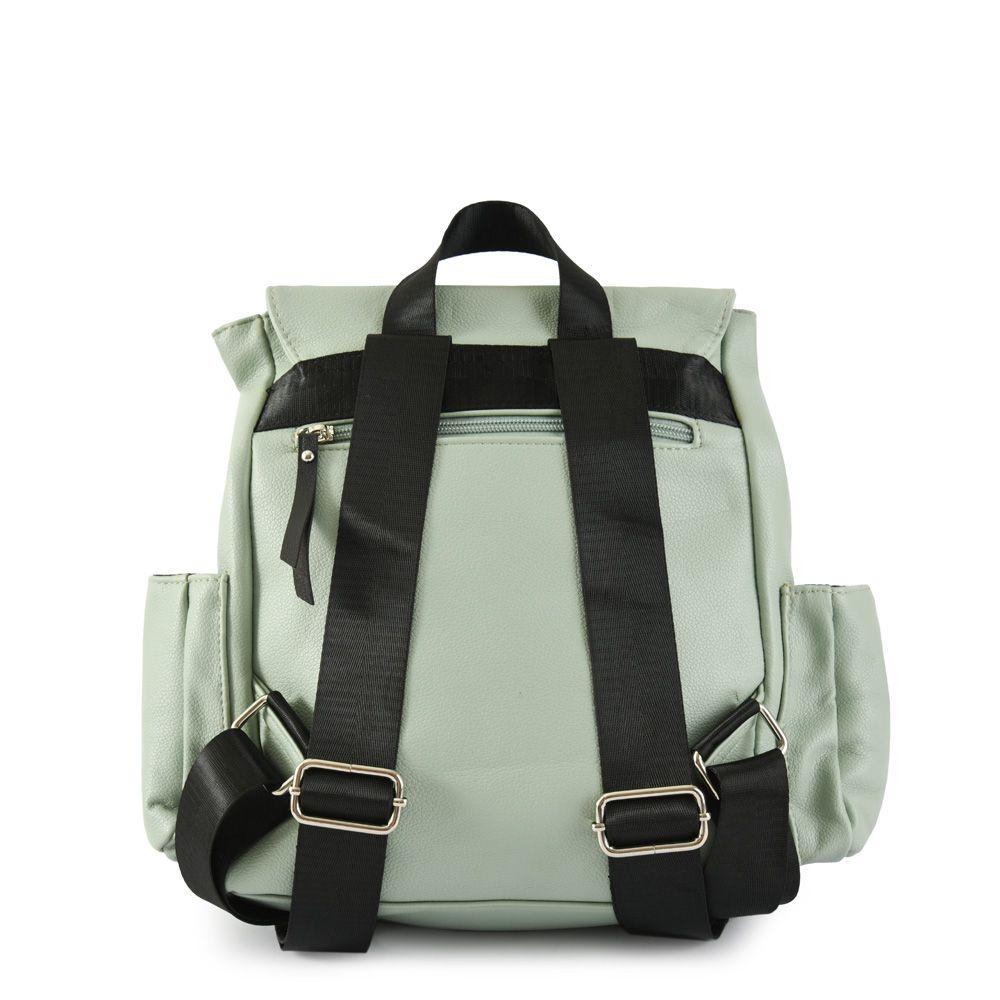 Mochila con tapa mediana samara verde agua-2