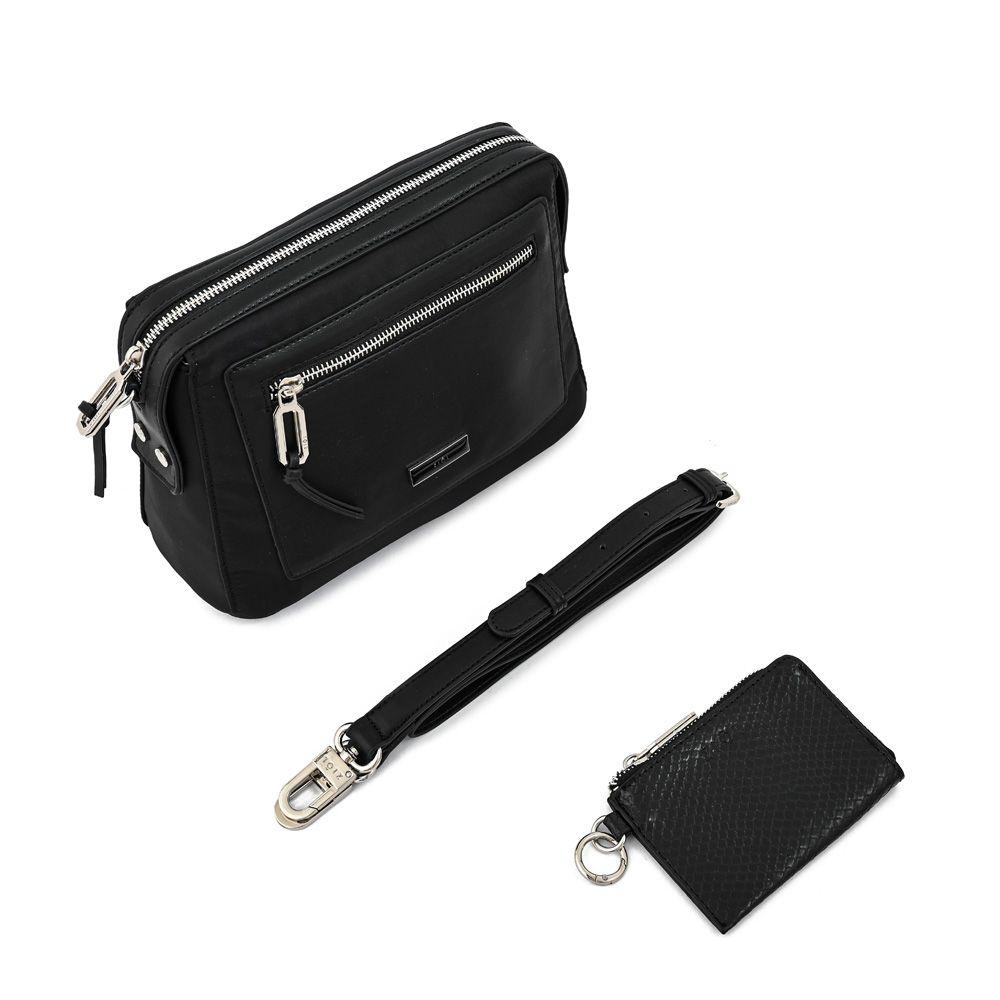 Cartera bandolera mediana zia negro especial-4