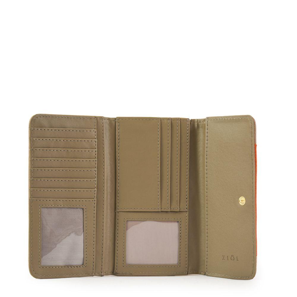 Billetera Ziol Mediana Carotte Beige-2