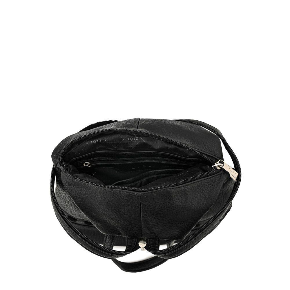 Mochila pequeña kristal negro-3