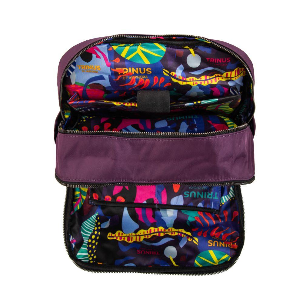 Mochila porta notebook college morado-3