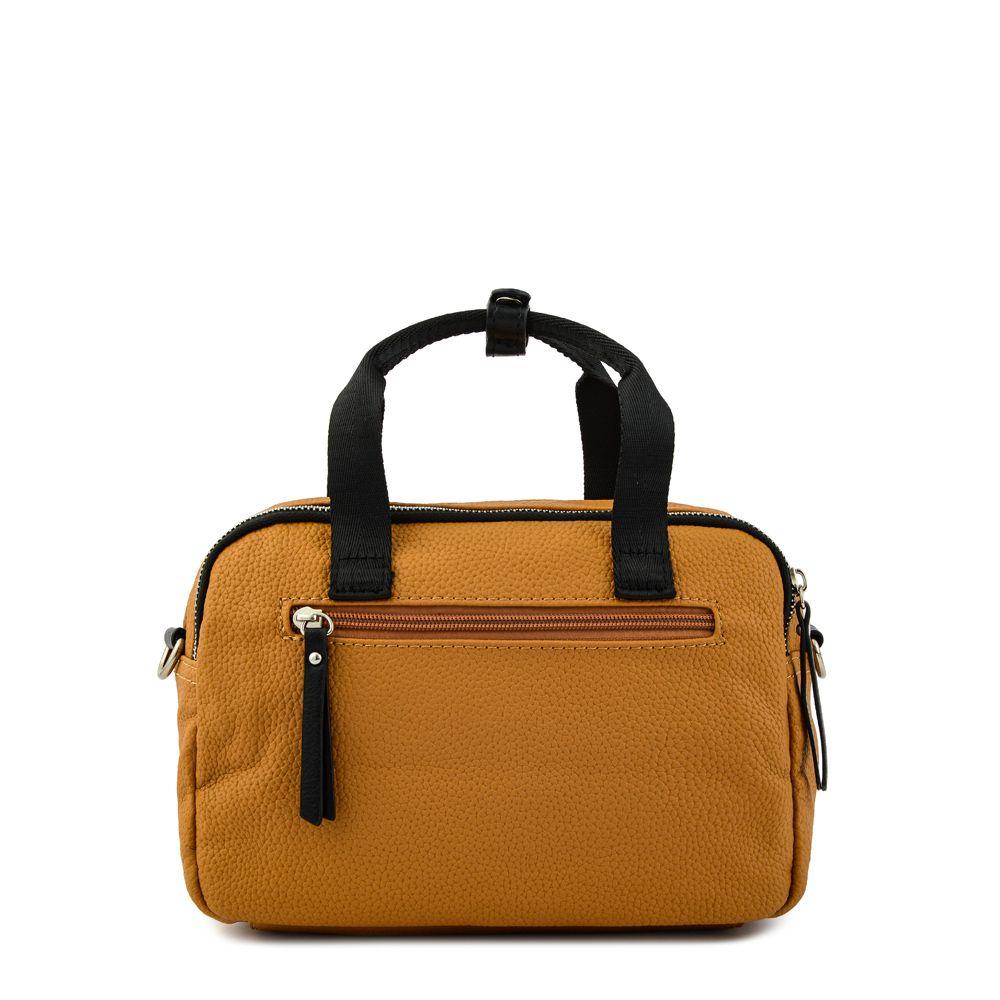 Cartera bandolera mediana dorina camel-2
