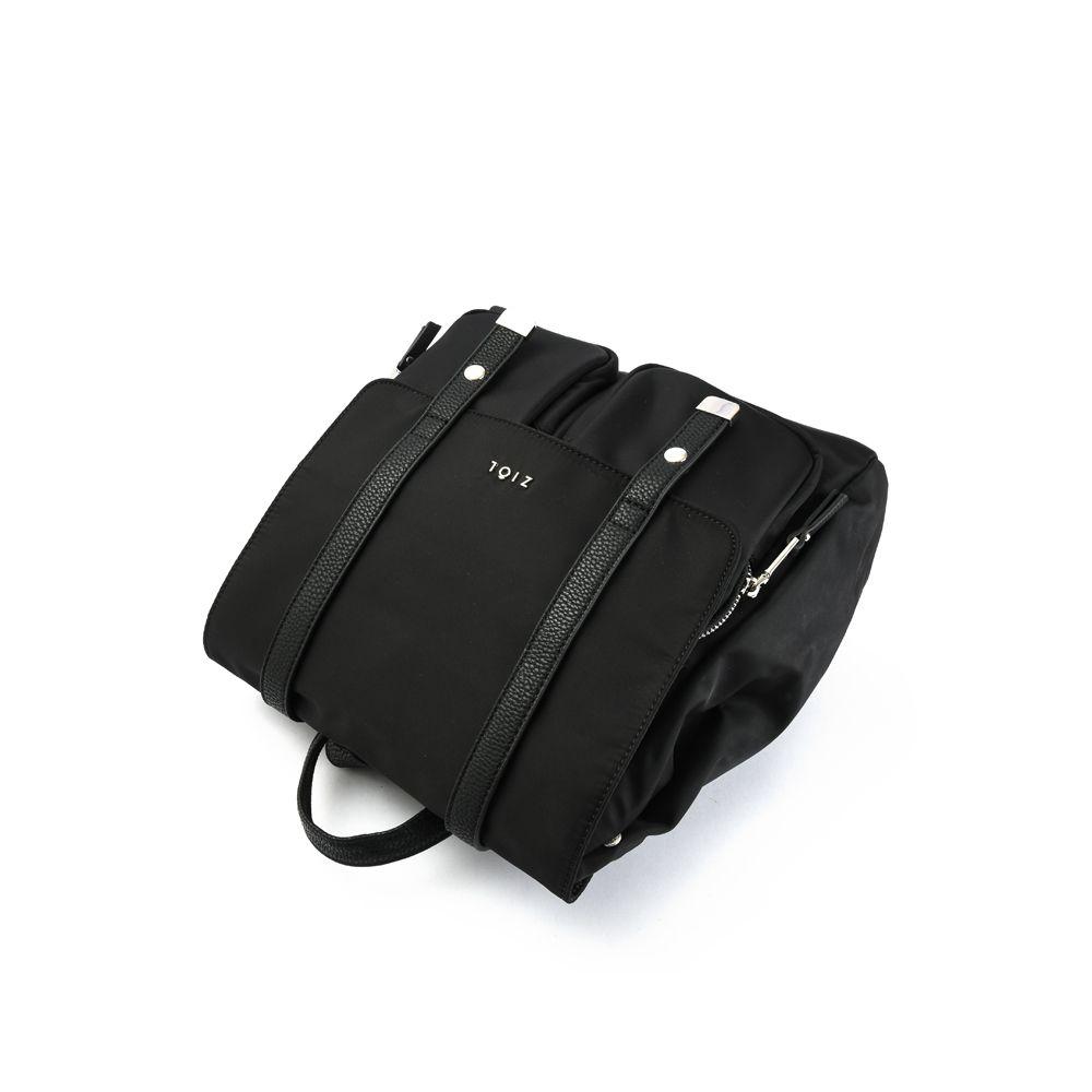 Mochila con tapa mediana erzurum negro-3