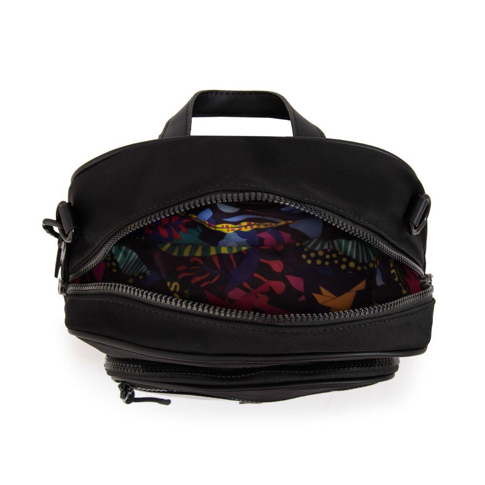 Mochila mediana carina negro-3
