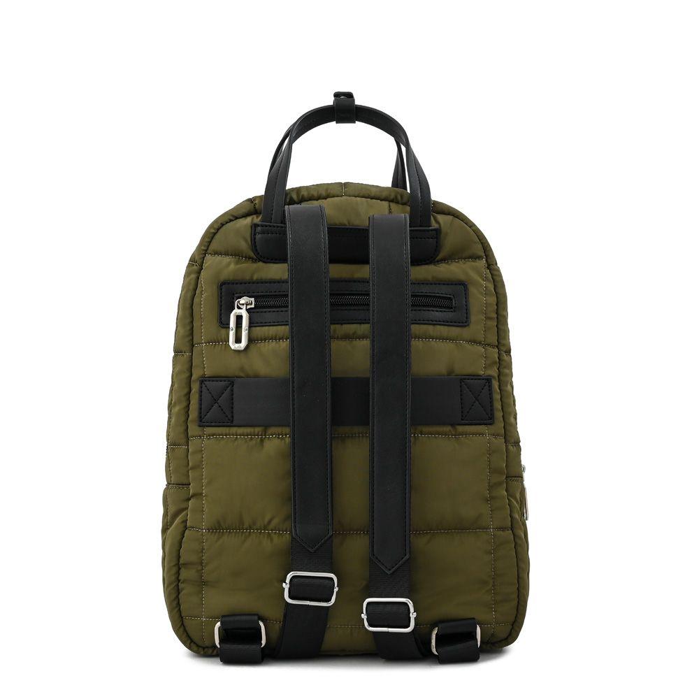 Mochila pequeña nacha verde oliva-2