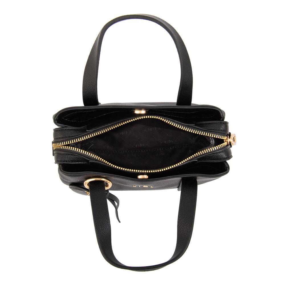 Cartera tote tres divisiones aurora mediana negro-3