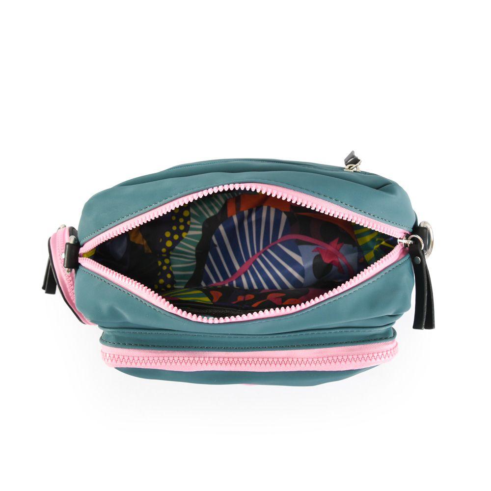 Cartera bandolera mediana darby petroleo oscuro-3