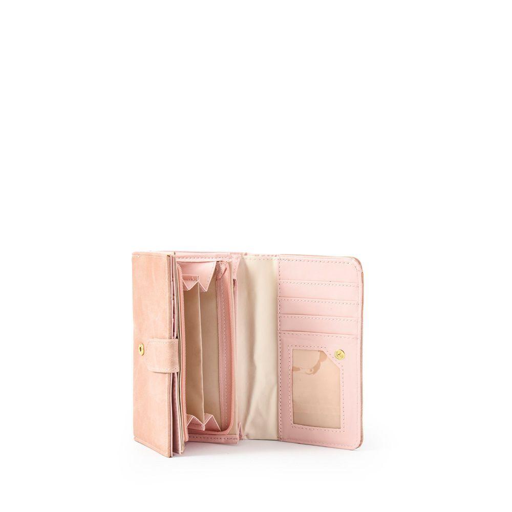 Samila Billetera Acordeon Mediana Rosa Viejo-2
