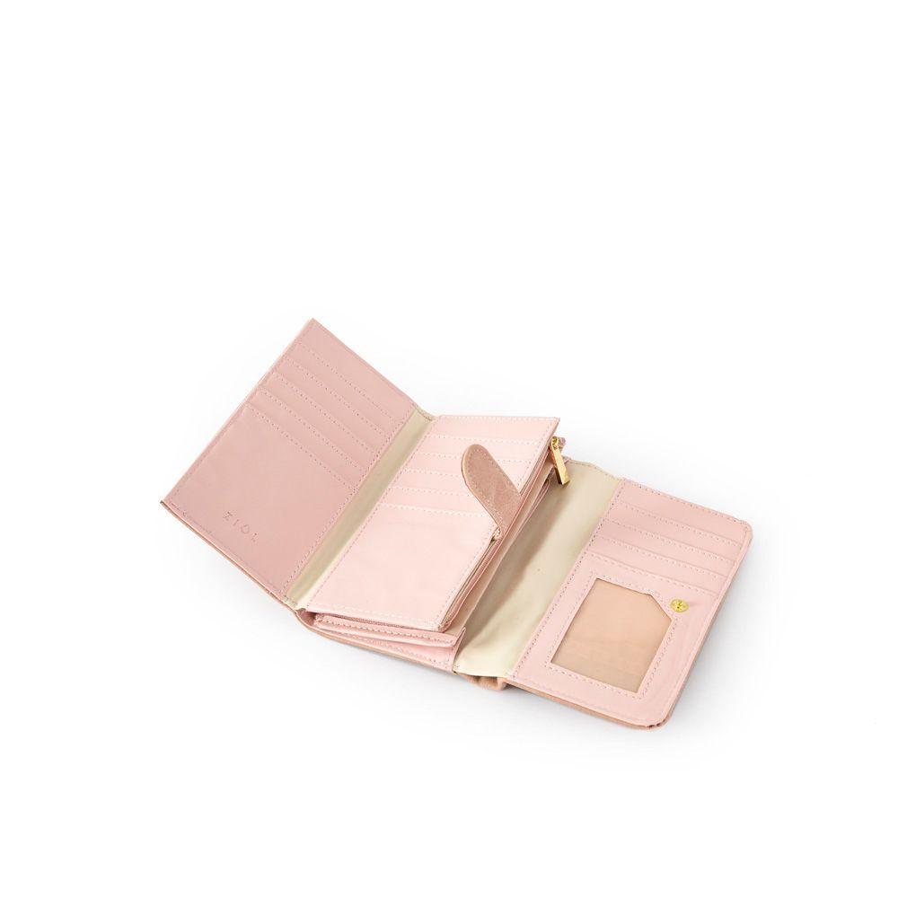 Samila Billetera Acordeon Mediana Rosa Viejo-3