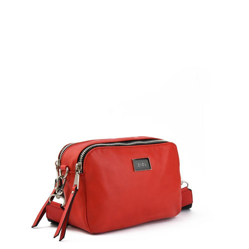 Aydin Carteras Bandolera Mediano Rojo-1