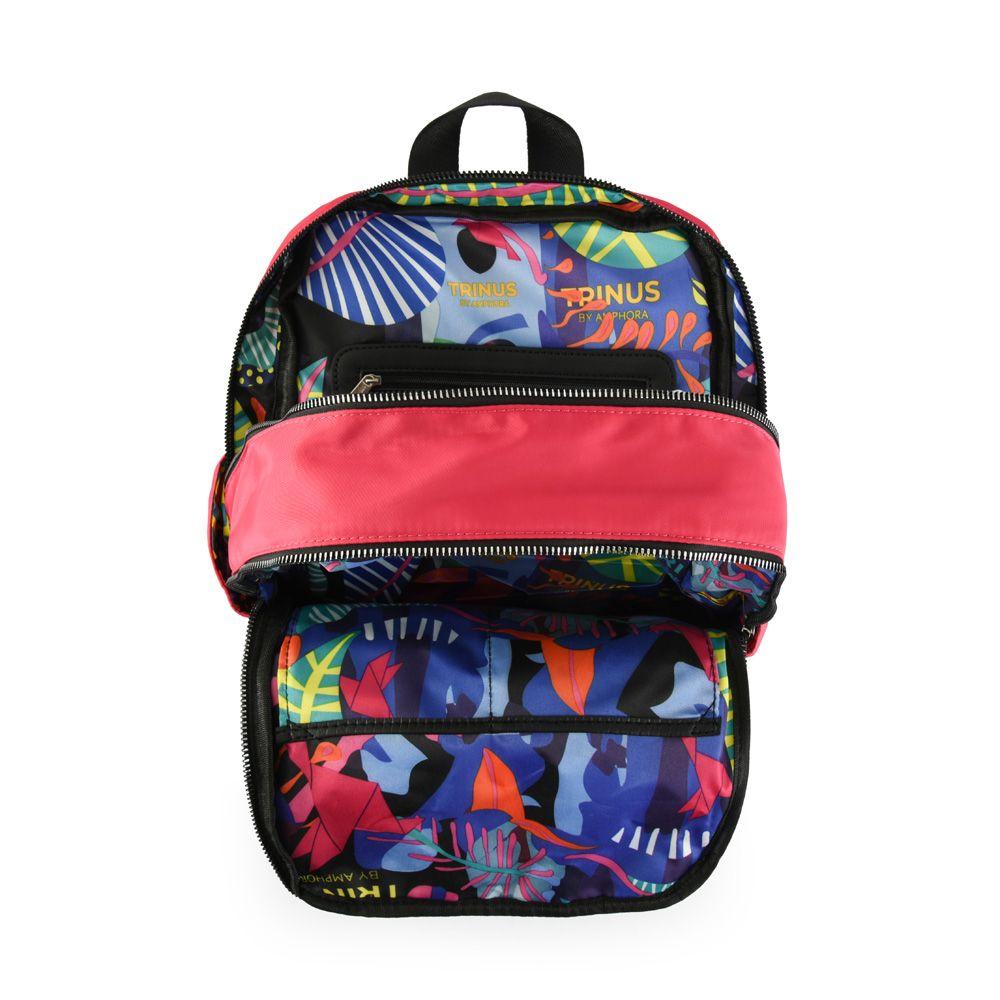 College Mochila Fucsia-3