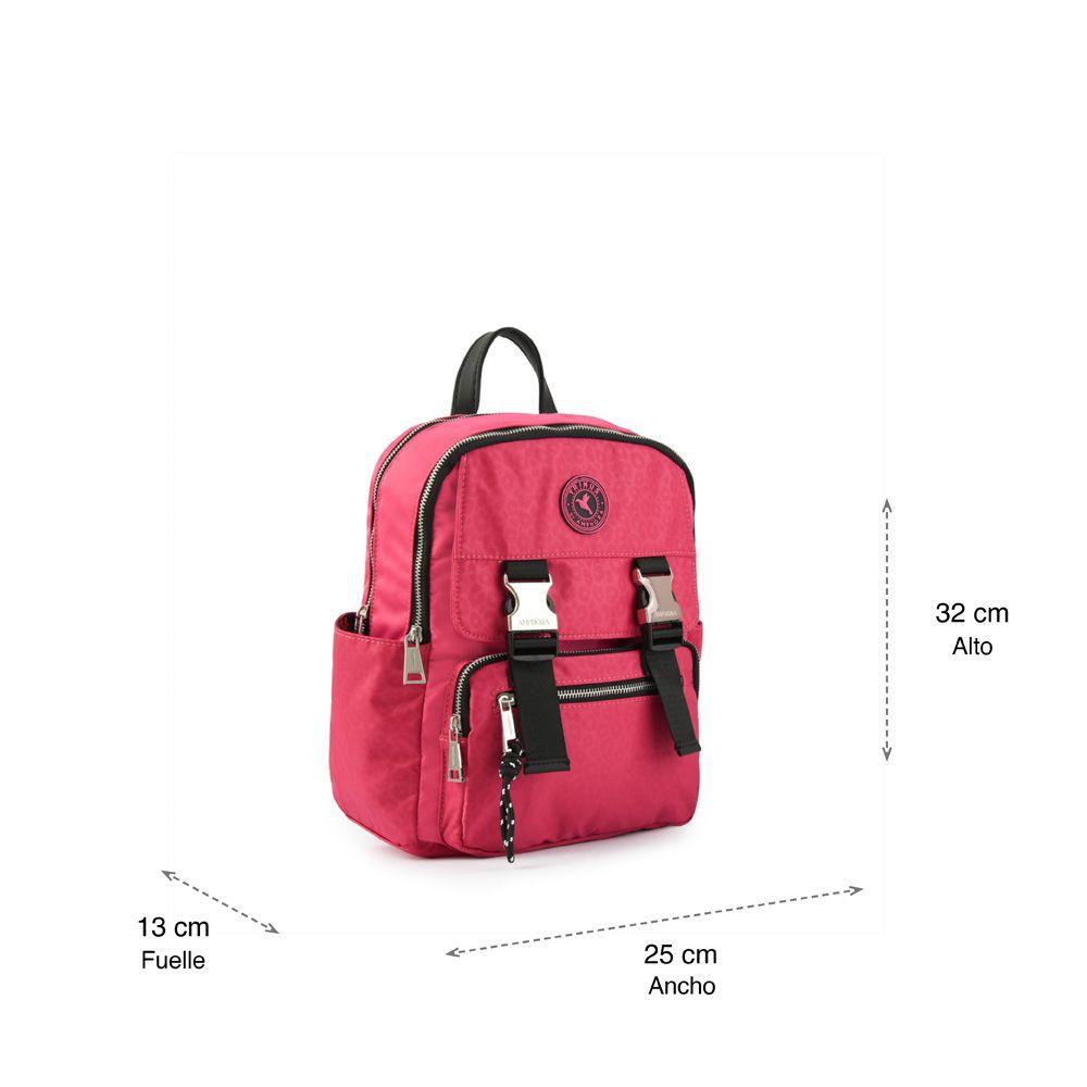 College Mochila Fucsia-4