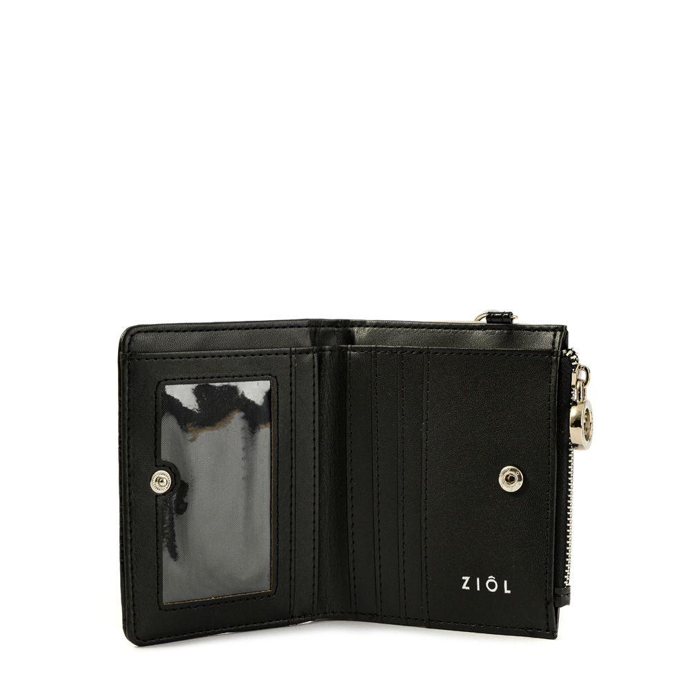 Monedero rectangular pequeña mila negro-1