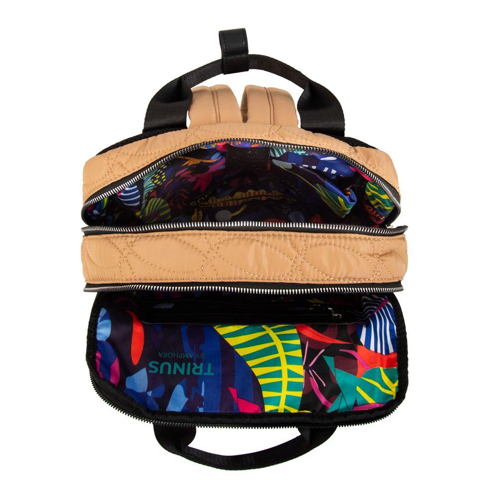 Mochila porta notebook ivanca grande beige oscuro-3