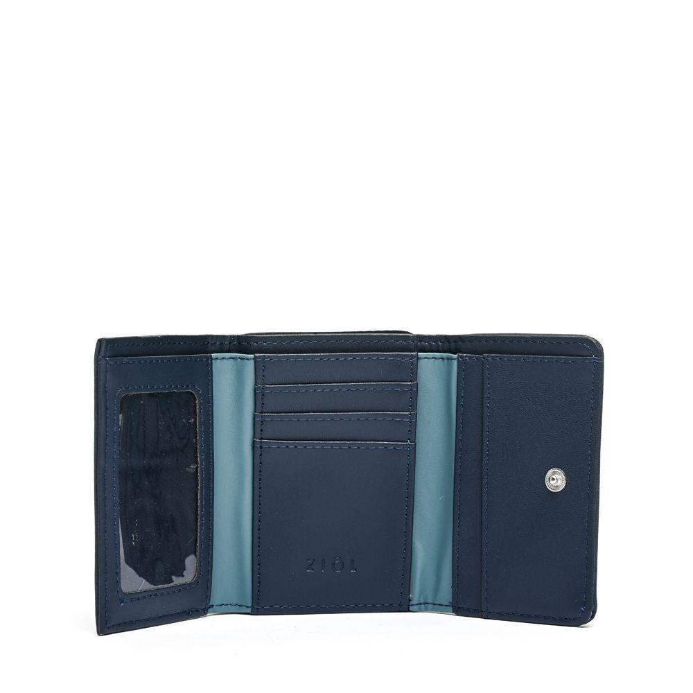 Billetera cierre exterior pequeña samila denim-2