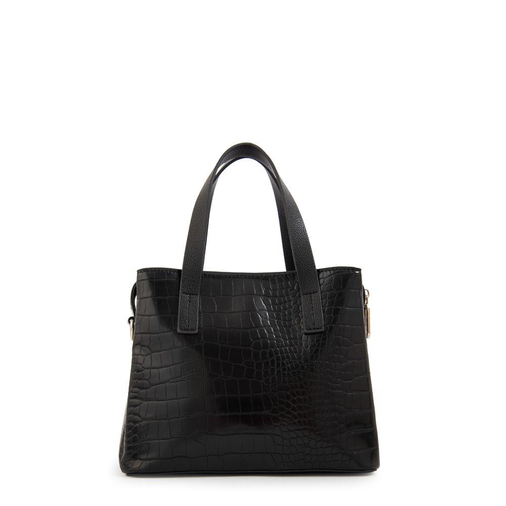 Cartera Dos Asas tres divisiones aurora mediana negro especial-2