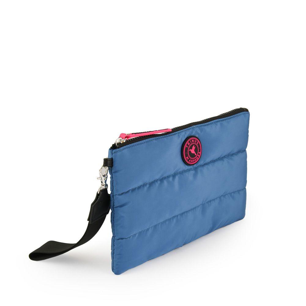 Oursin estuche grande denim-1