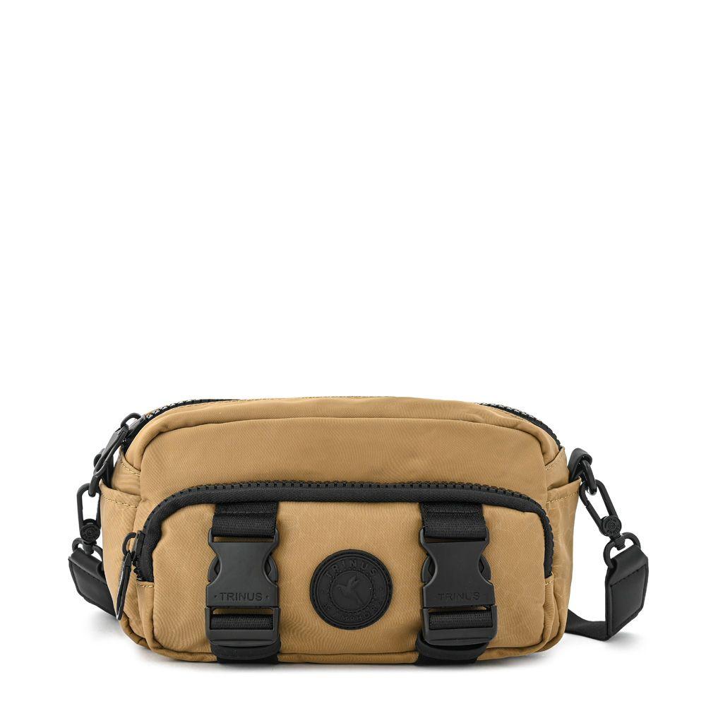 Cartera bandolera pequeña amaya beige-0