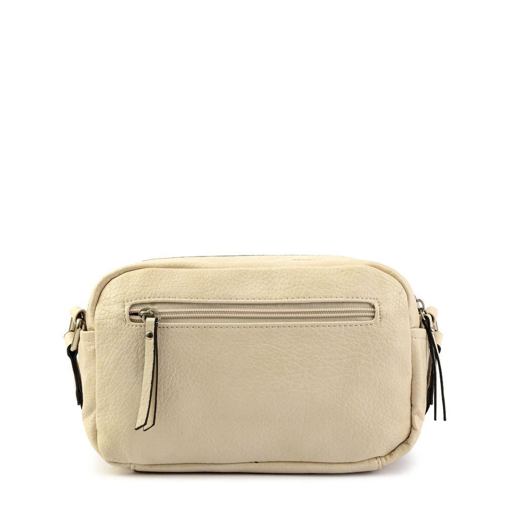 Cartera bandolera pequeña agathe blanco crudo-2