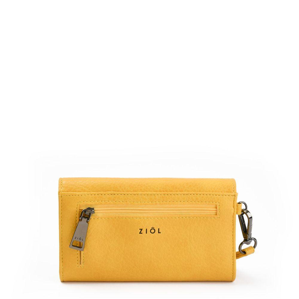 Bee Billetera Acordeon Mediana Amarillo-1