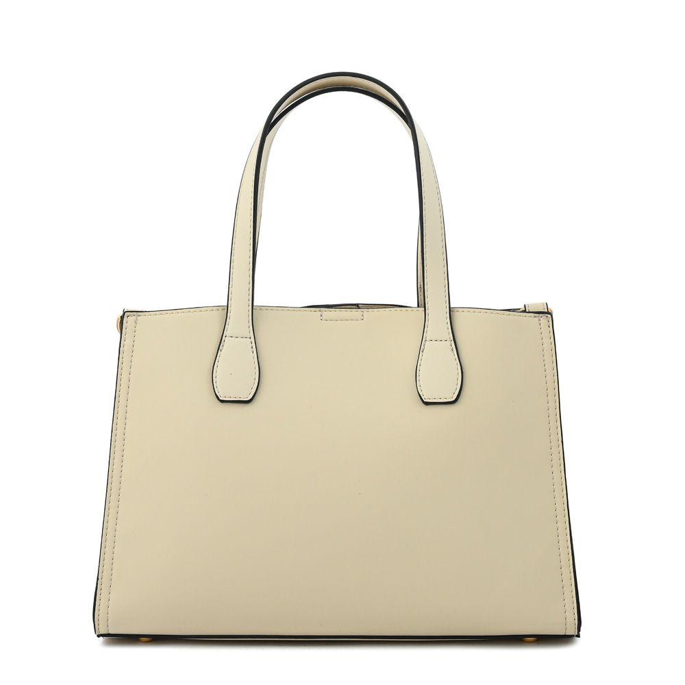 Cartera dos asas mediana felicia blanco crudo-2