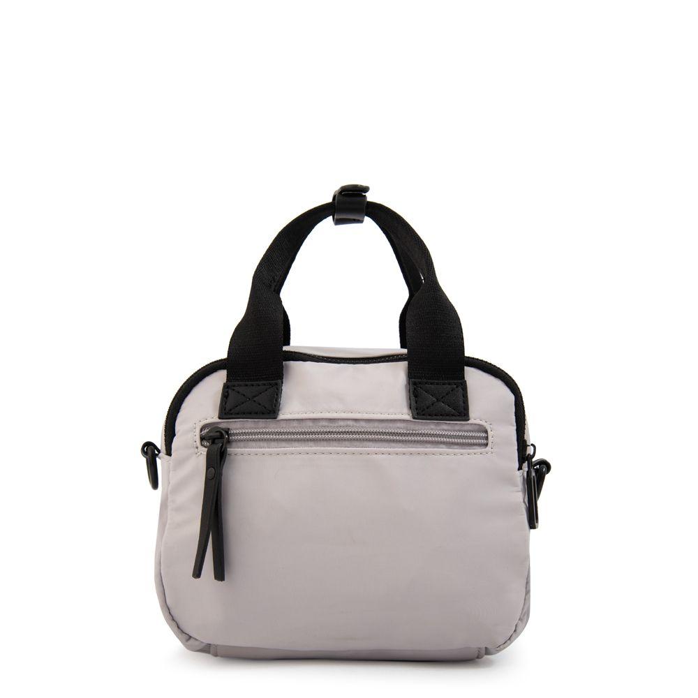 Cartera Bandolera coral pequeña gris-2