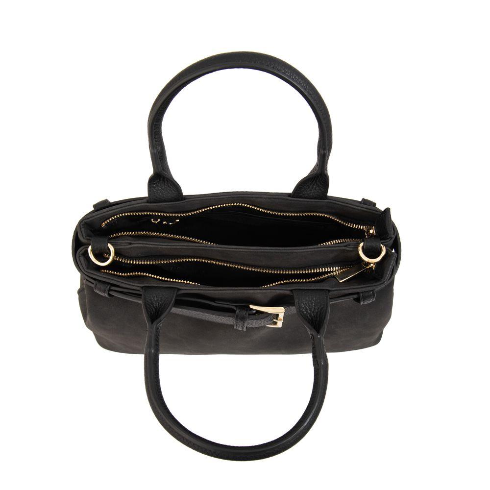 Cartera tote marina mediana negro-3