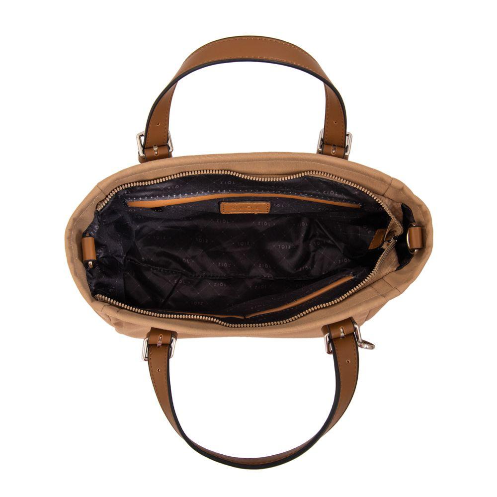 Cartera bandolera marta mediana beige oscuro-3