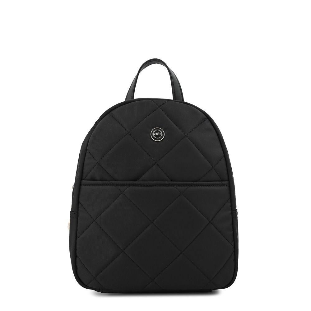 Mochila mediana fiora negro especial-0