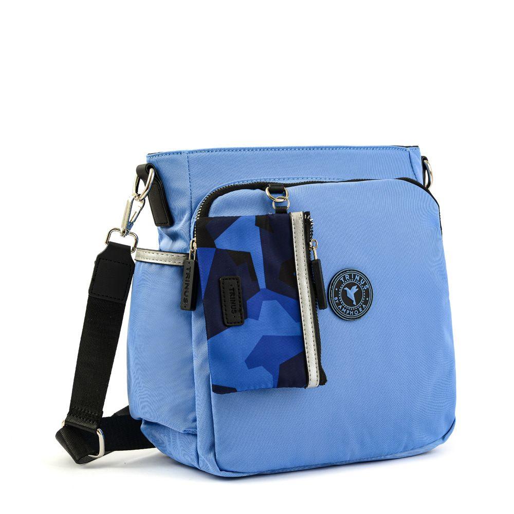 Cartera Bandolera Mediana Zuzu Azul-1