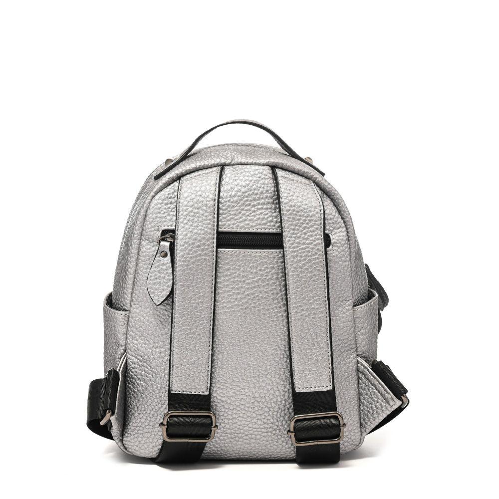 Mochila pequeña prosa plateado-2