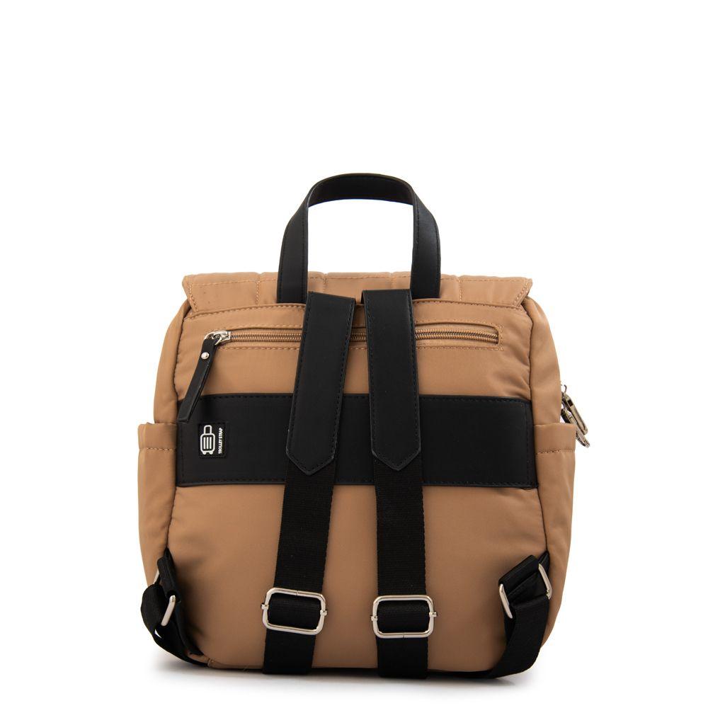 Mochila mediana belina beige oscuro-2