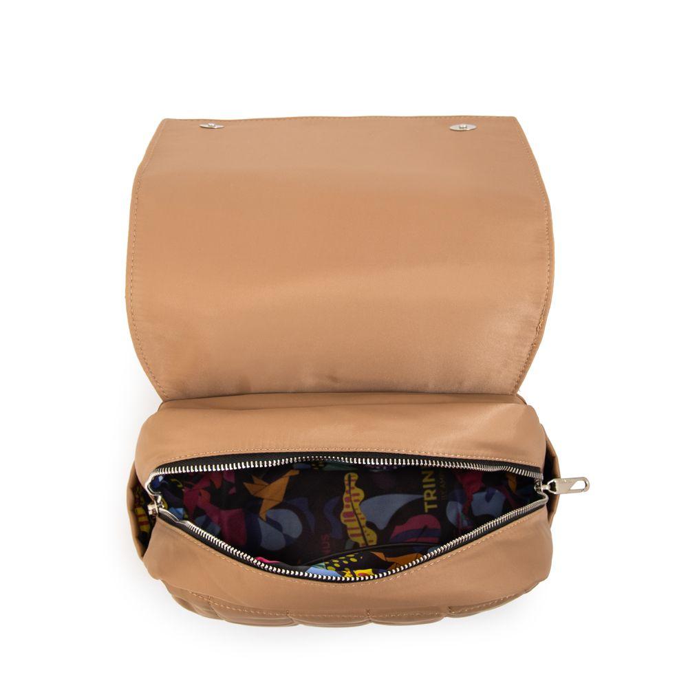 Mochila mediana belina beige oscuro-3
